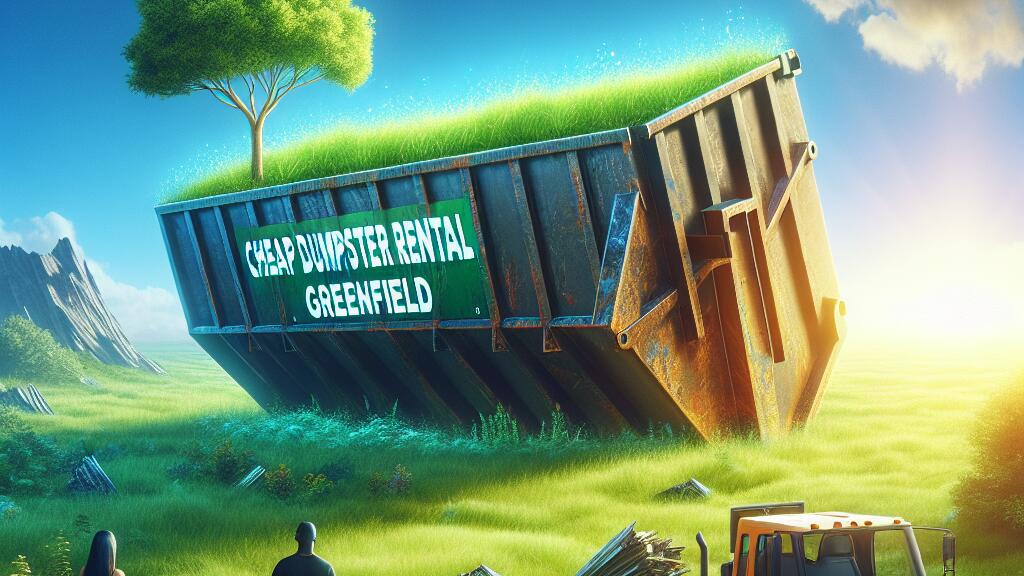 Cheap Dumpster Rental Greenfield | Affordable Dumpster Rental Options in Greenfield for All Your Needs